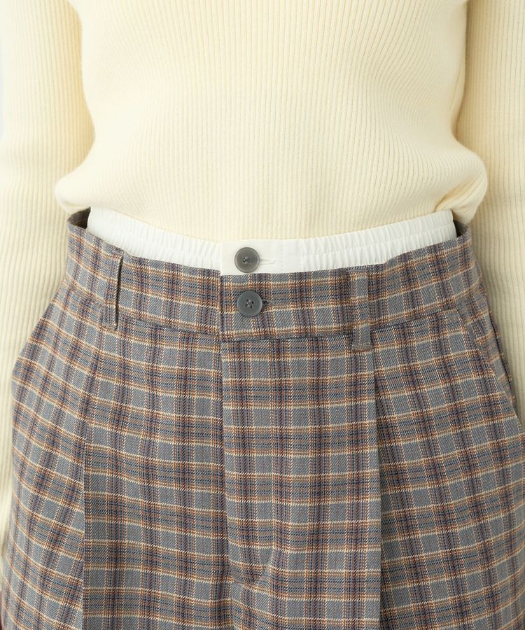 earth music&ecology「ダブルウエストデザインパンツ」|その他|