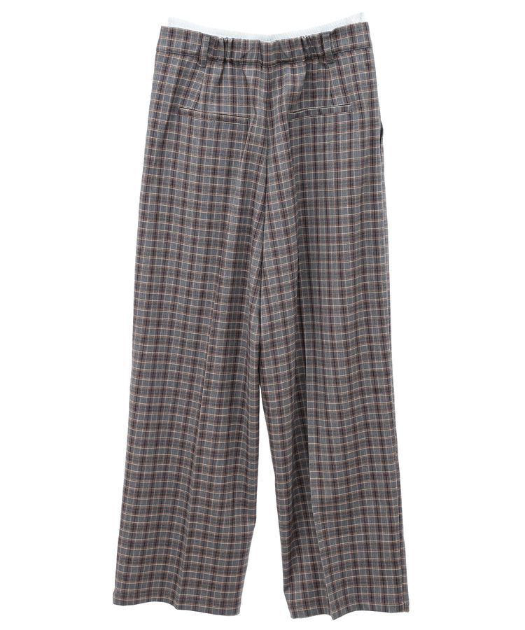 earth music&ecology「ダブルウエストデザインパンツ」|その他|