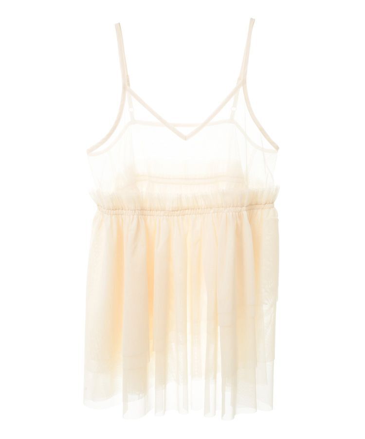 earth music&ecology「チュールティアードチュニック」|チュニック|