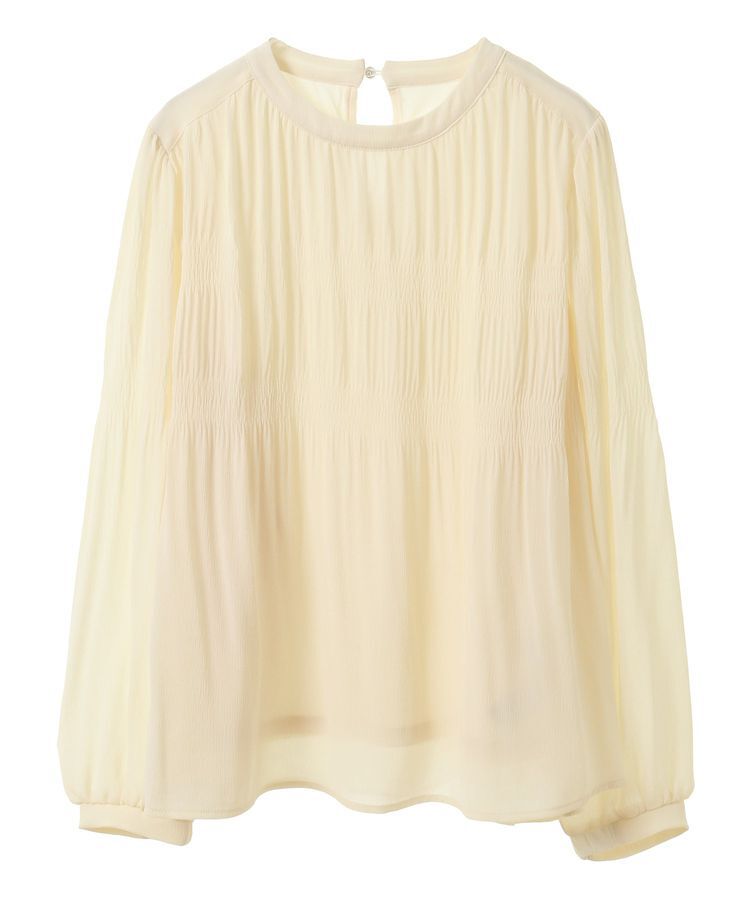 earth music&ecology「マジョリカプリーツブラウス」|シャツ・ブラウス|