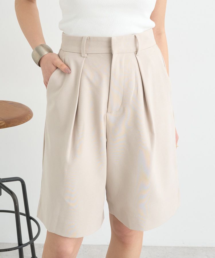 earth music&ecology「タックハーフパンツ」|その他|