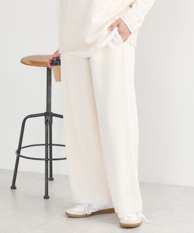 earth music&ecology「セルフカットイージーパンツ」|その他|Ivory