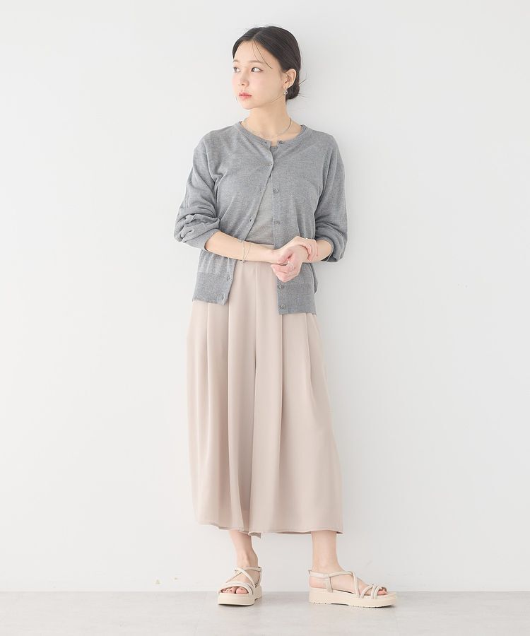 earth music&ecology「SET2点シアーニットプルオーバー＋カーディガン」|カーディガン|