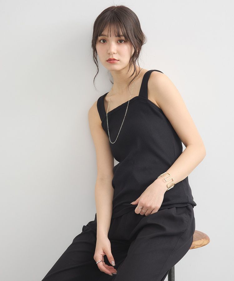 earth music&ecology「ワイドストラップキャミソール」|キャミソール|