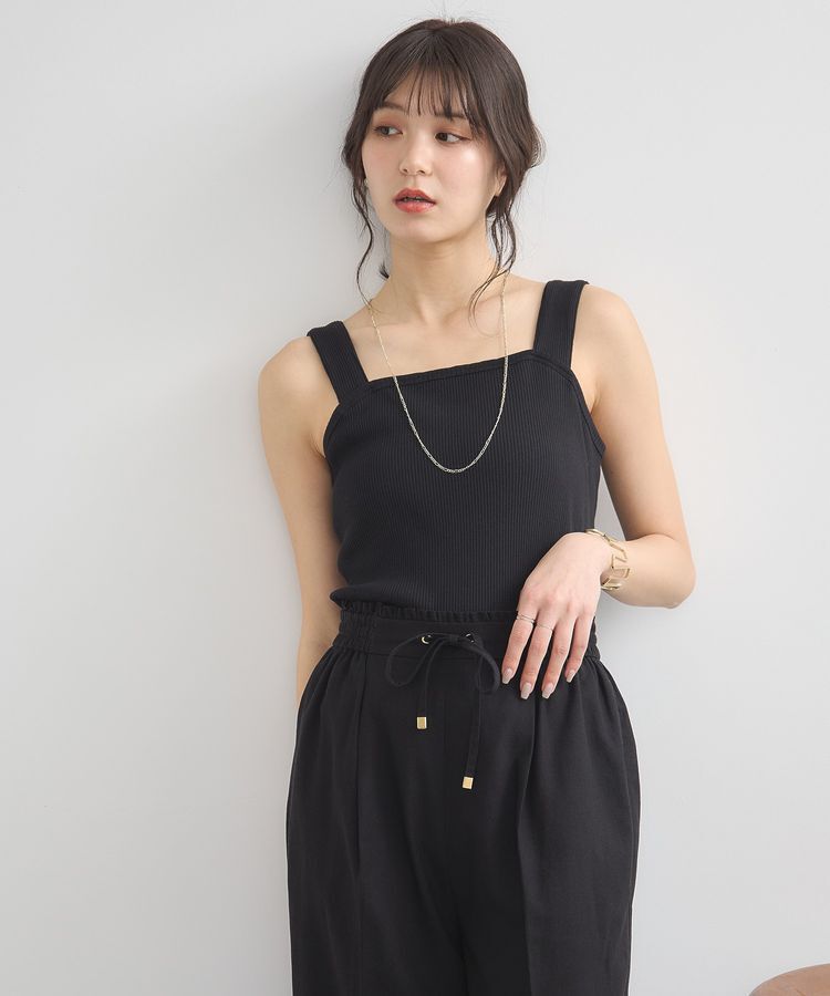 earth music&ecology「ワイドストラップキャミソール」|キャミソール|