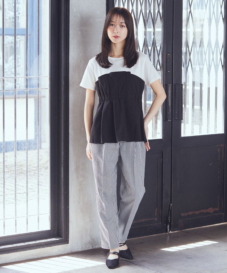 earth music&ecology「接触冷感テーパードパンツ」|その他|