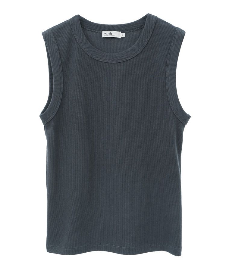 earth music&ecology「リブタンクトップ」|キャミソール|