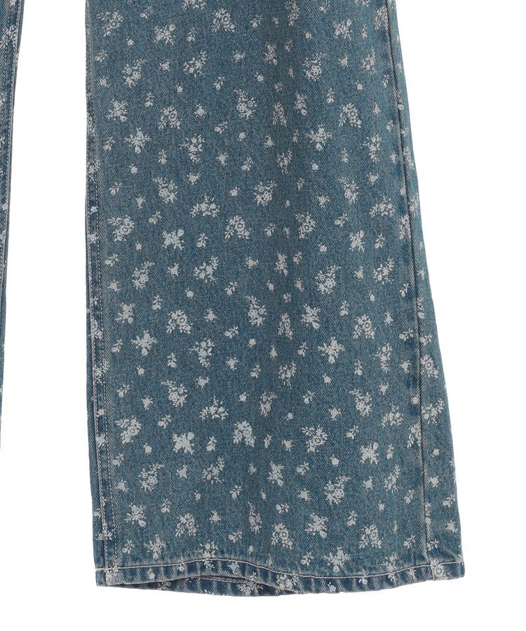 earth music&ecology「タックホックデニムパンツ」|デニム|