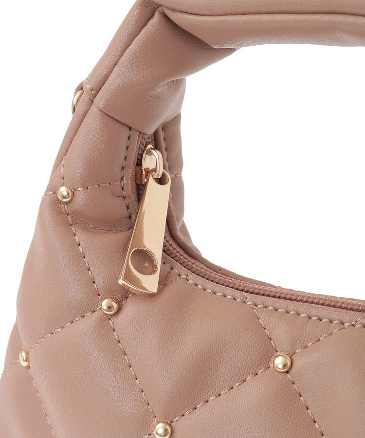 earth music&ecology「スタッズキルトバッグ」|ハンドバッグ|