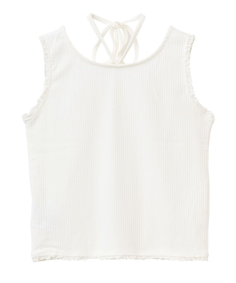 earth music&ecology「マルチwayネックホルターレースタンク」|キャミソール|