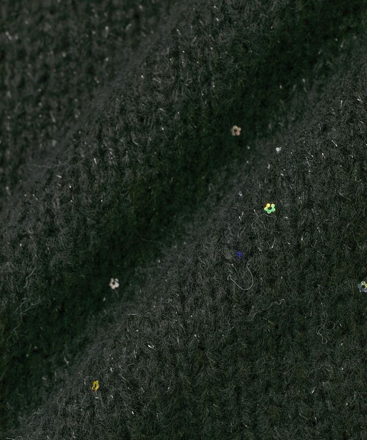 earth music&ecology「SET2点フラワースパンコールカーデ＋ビスチェ」|カーディガン|