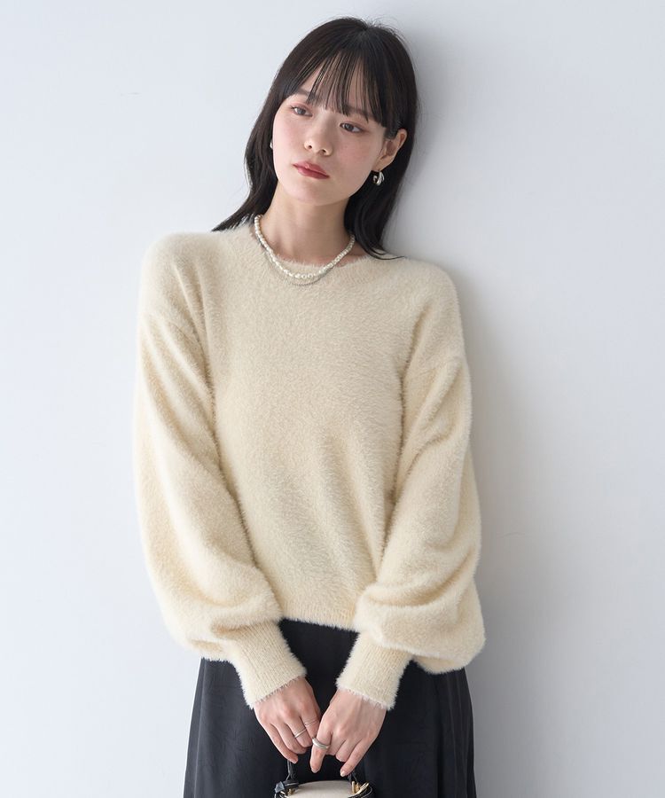 earth music&ecology「ミニシャギーニットプルオーバー」|ニット・セーター|