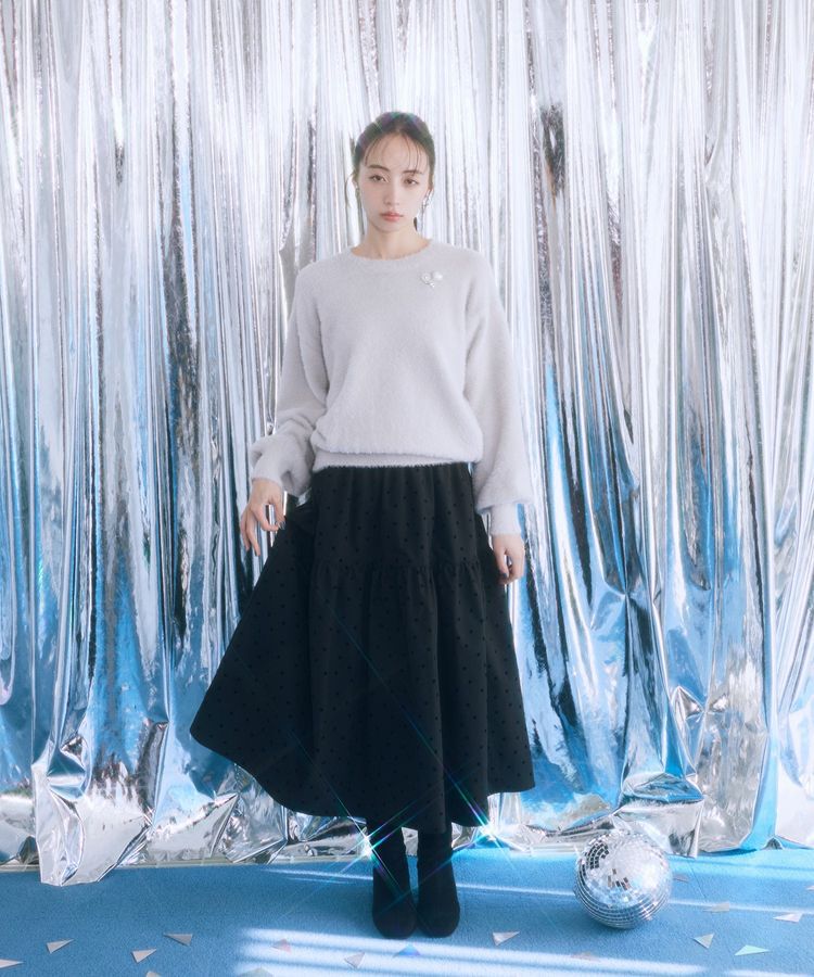 earth music&ecology「ミニシャギーニットプルオーバー」|ニット・セーター|