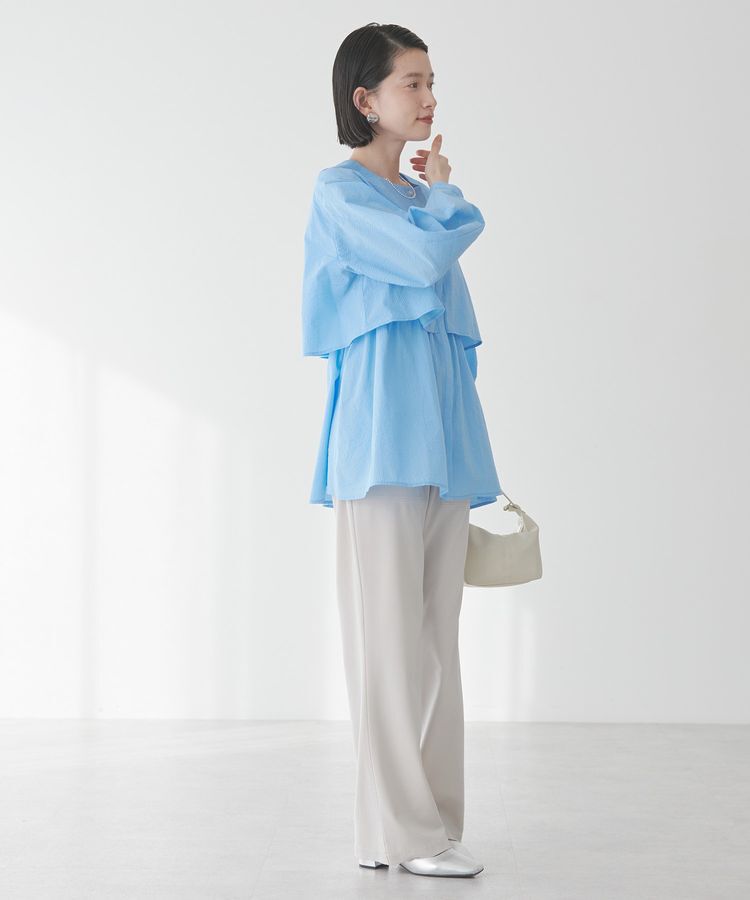 AMERICAN HOLIC「サッカーティアードロングブラウス/チュニック」|シャツ・ブラウス|