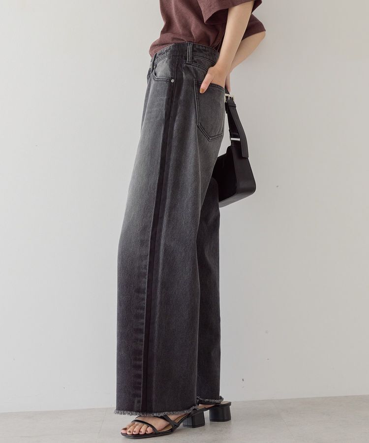 AMERICAN HOLIC「サイドラインデニム」|デニム|Gray