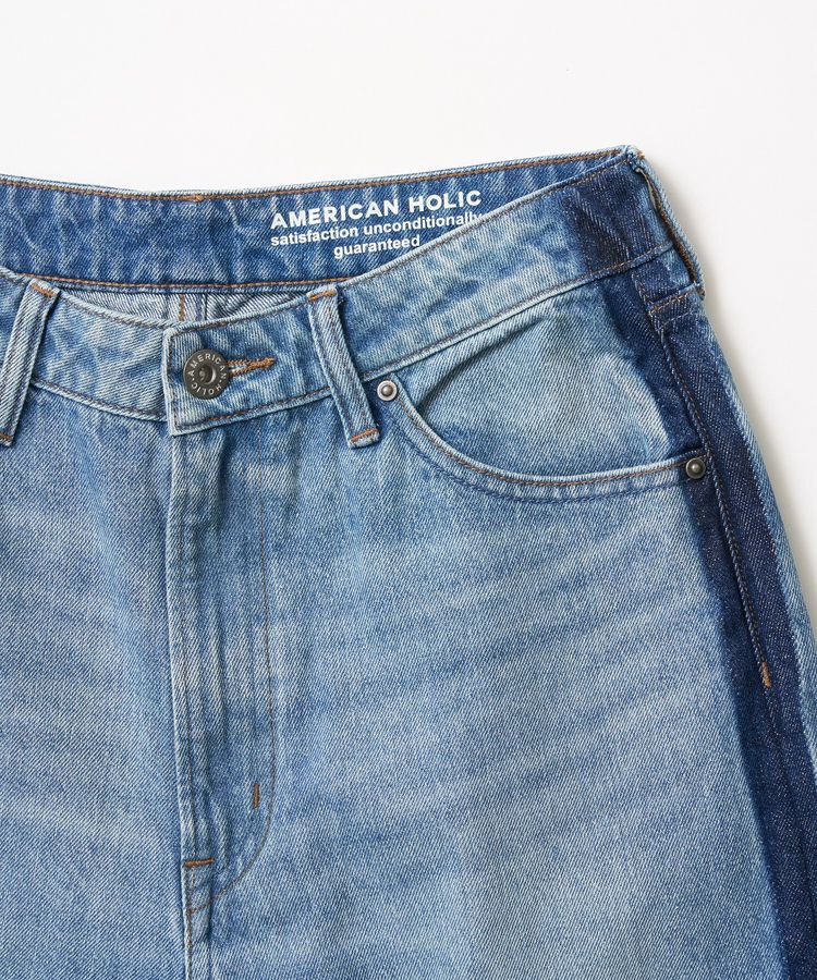 AMERICAN HOLIC「サイドラインデニム」|デニム|
