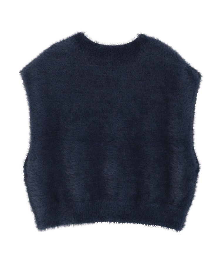 AMERICAN HOLIC「【選べる丈】シャギーニットベスト」|ベスト・ジレ|