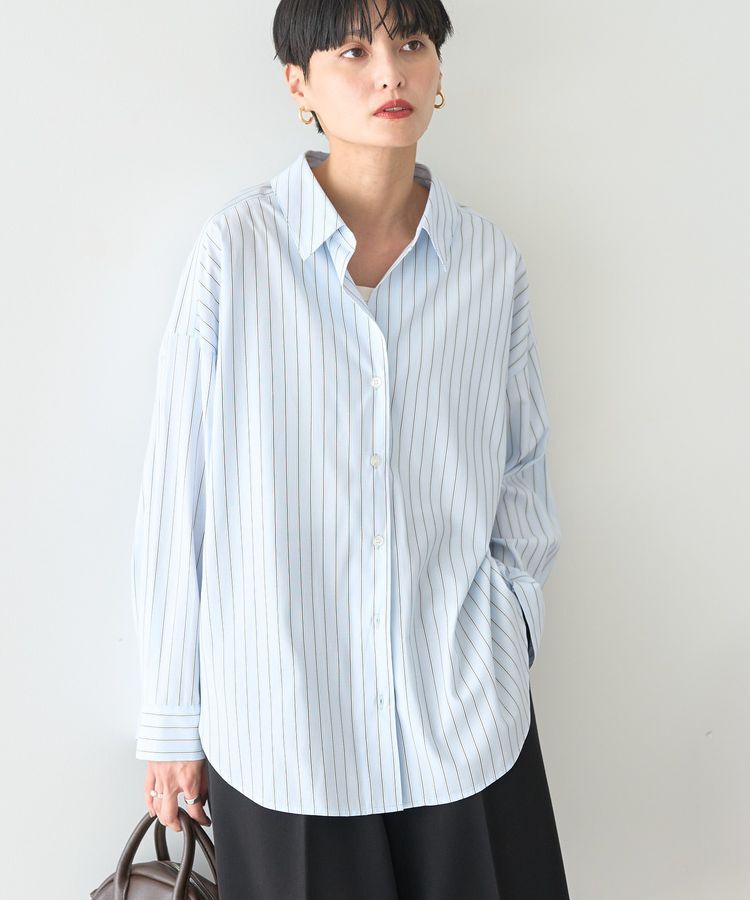 AMERICAN HOLIC「抜け衿スキッパーシャツ」|シャツ・ブラウス|