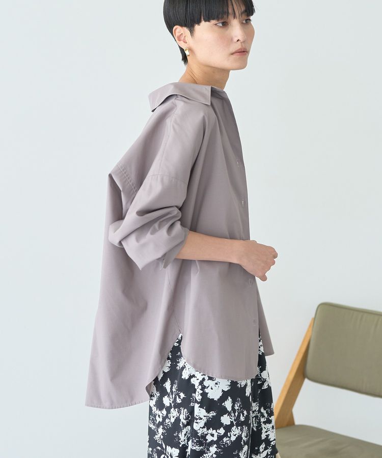 AMERICAN HOLIC「抜け衿スキッパーシャツ」|シャツ・ブラウス|