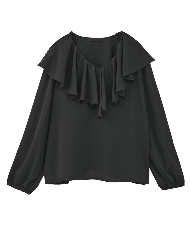 AMERICAN HOLIC「フリルカラーブラウス」|シャツ・ブラウス|