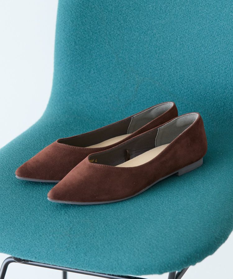 AMERICAN HOLIC「【整履き】ポインテッドトゥパンプス」|パンプス|Brown