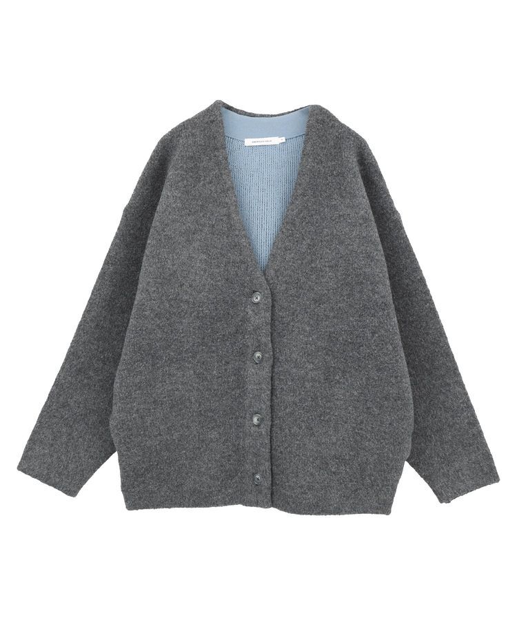 AMERICAN HOLIC「VネックWフェイスニットカーディガン【WEB限定カラー有り】」|カーディガン|