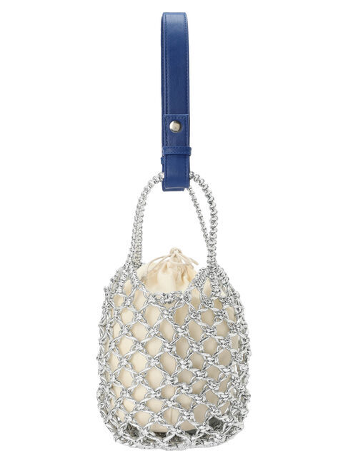  「OTO.HA.シルバー編みバッグ」|ハンドバッグ|