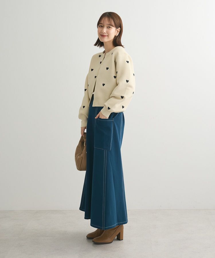 Green Parks「・ELENCARE DUE カラーstフレアスカート」|フレア|