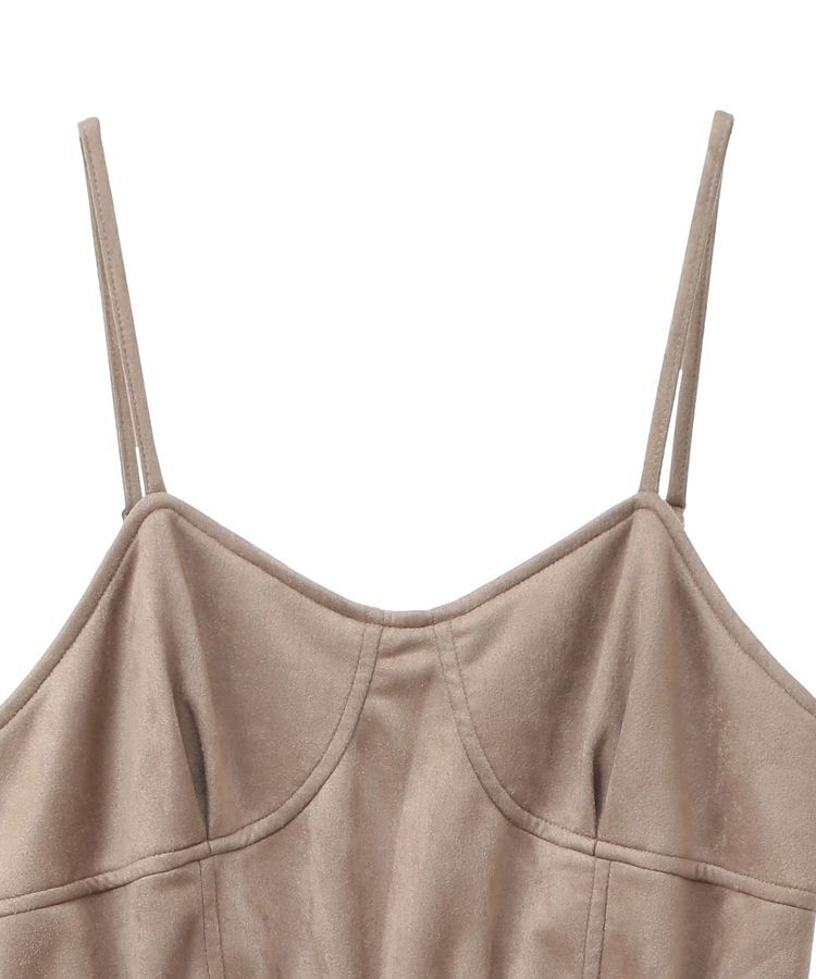 Green Parks「・SUGAR SPOON スエードポンチキャミワンピ」|ワンピース|