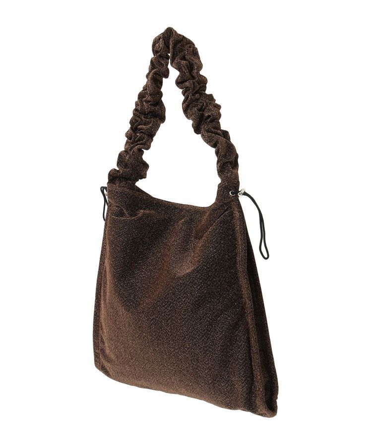 armonia「andmikka.ラメニットクシュクシュトートバッグ」|トートバッグ|