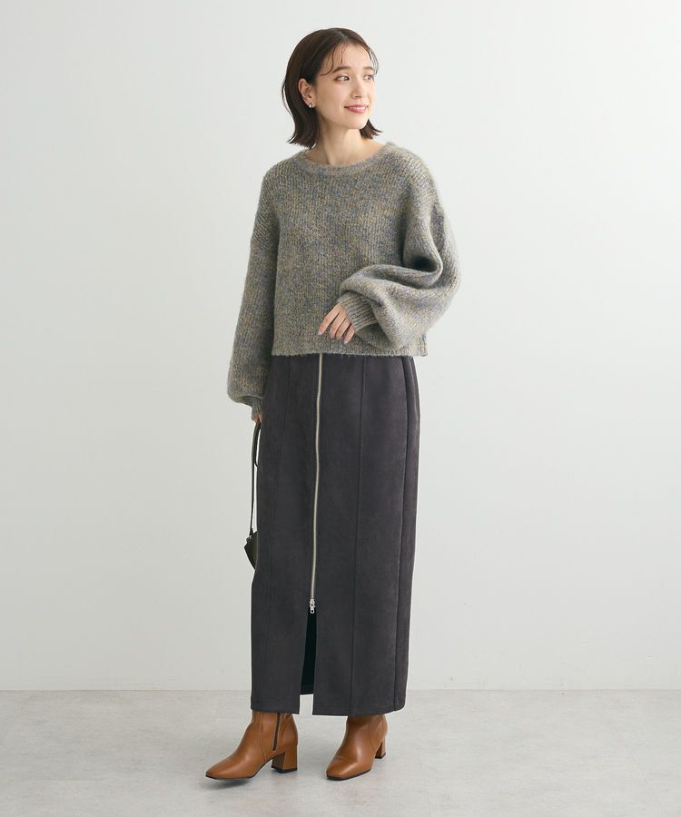 Green Parks「・ELENCARE DUE ミックスシャギーニット」|ニット・セーター|