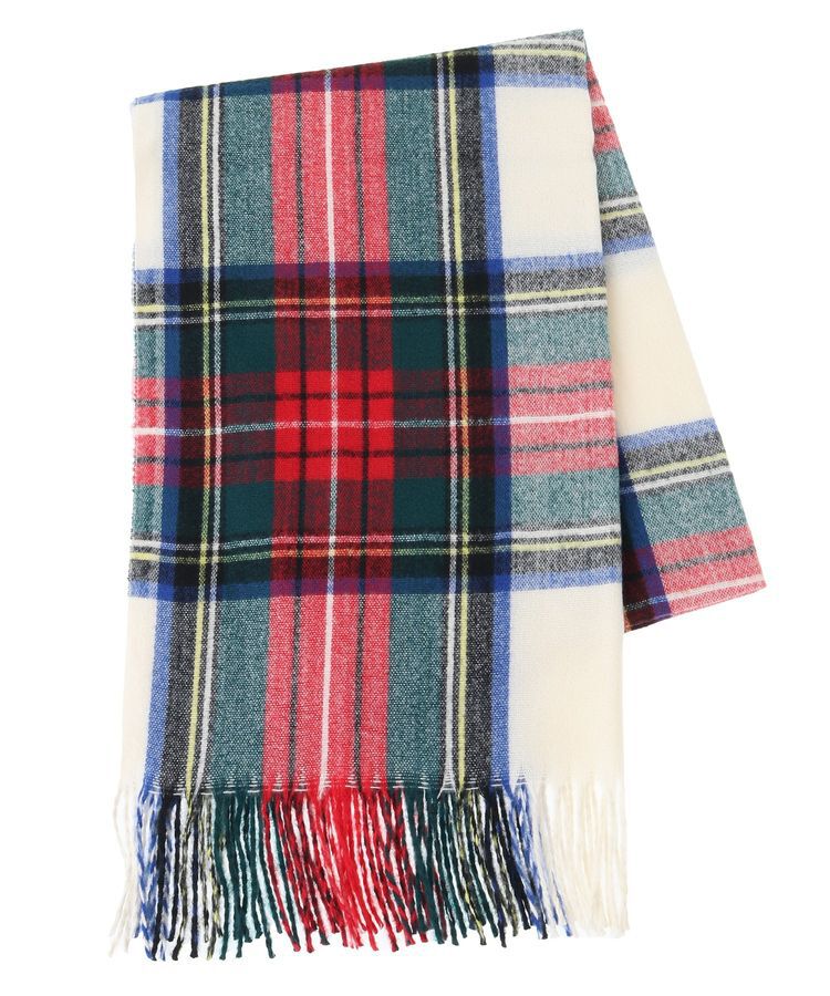 Green Parks「カシミヤライクチェックストール」|ストール|