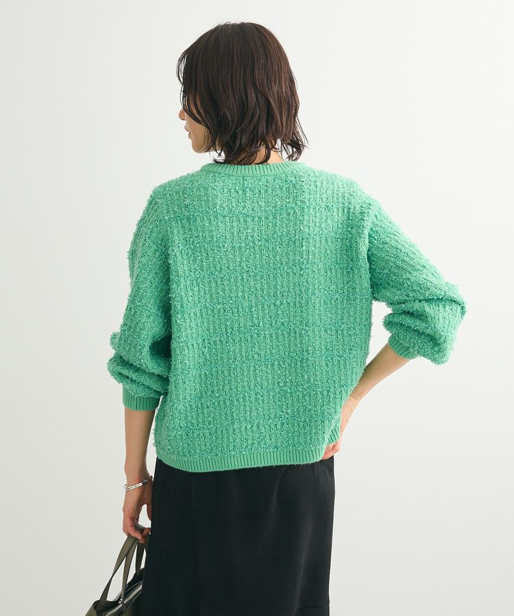 Green Parks「テープヤーンニットプルオーバー」|ニット・セーター|