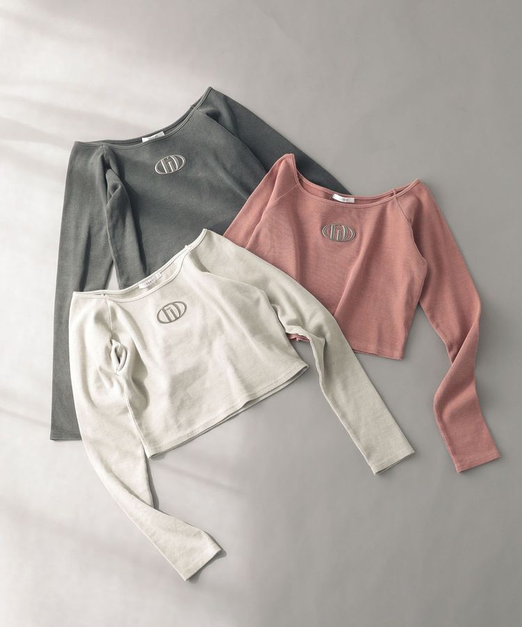 Green Parks「EGOISTピグメントリブプルオーバー」|Tシャツ・カットソー|