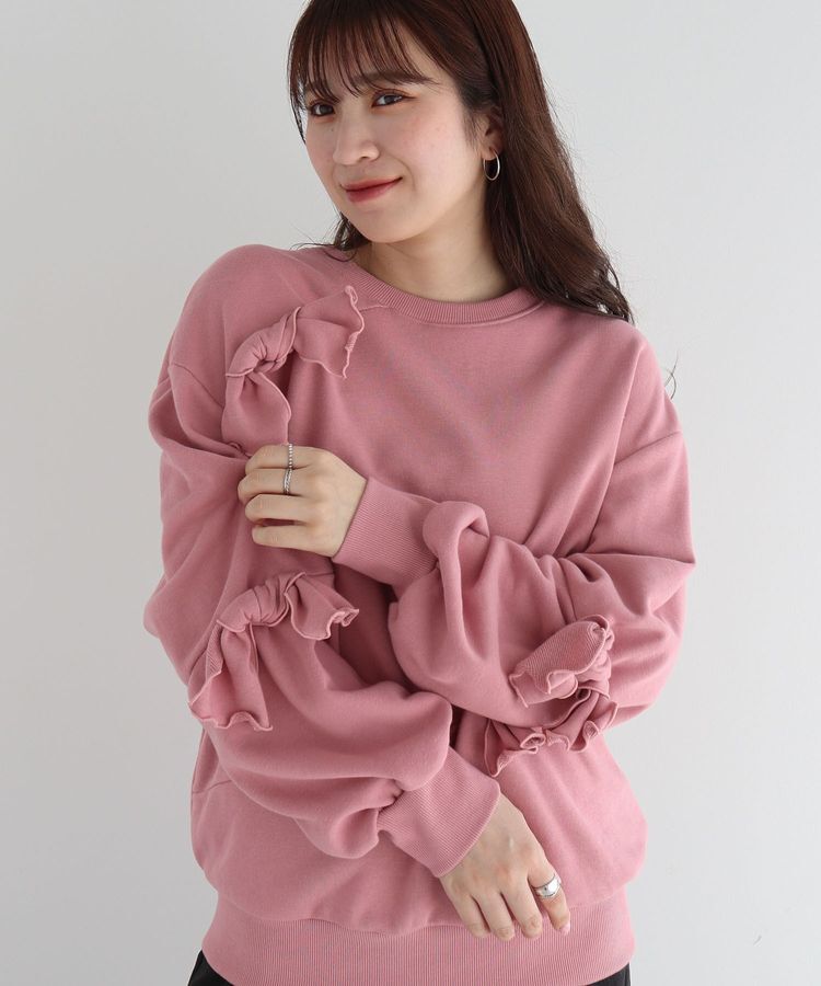 Green Parks「・SUGAR SPOON リボンスウェット」|スウェット・ジャージ|Pink