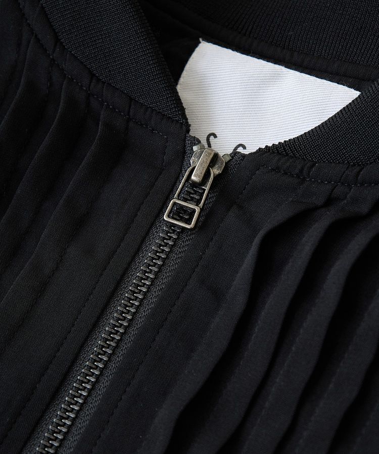 Green Parks「■ESCAR セミシアーピンタックブルゾン」|ブルゾン・スタジャン|