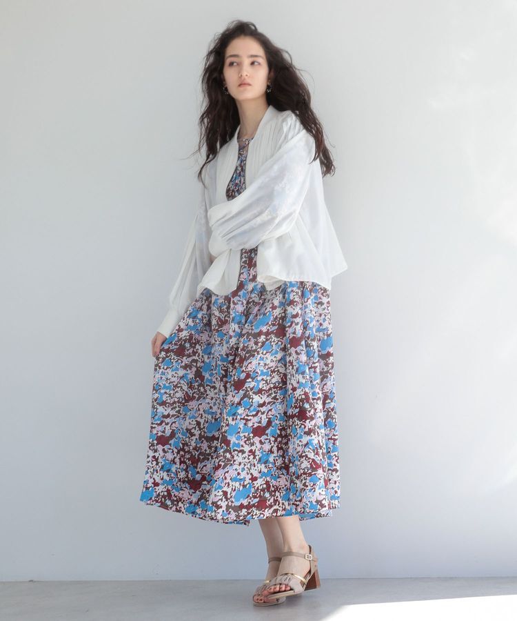 Green Parks「■ESCAR セミシアーピンタックブルゾン」|ブルゾン・スタジャン|