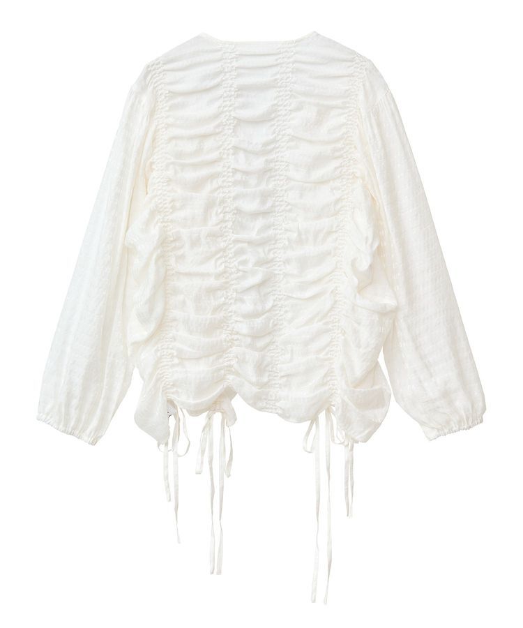 Green Parks「■ESCARシアーギンガムシャーリングカーディガン」|カーディガン|