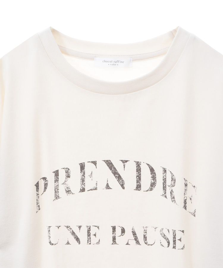 Green Parks「チェックバルーンスリーブロゴチュニック」|チュニック|