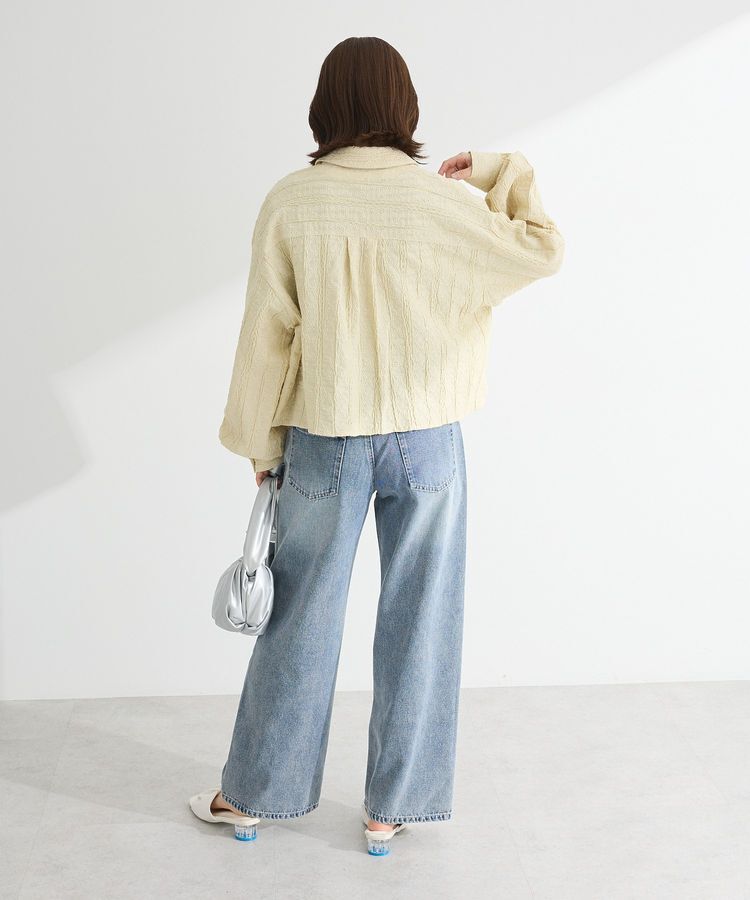 Green Parks「・ELENCARE DUE Wウエストデニムパンツ」|デニム|