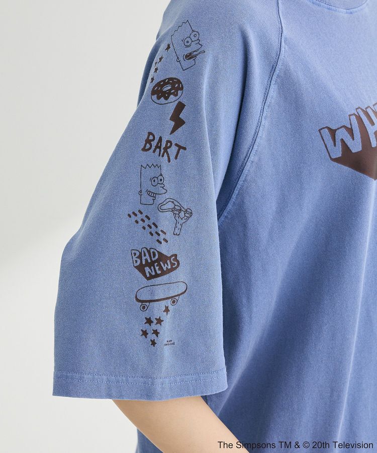 Green Parks「The SimpsonsピグメントラグランTEE」|Tシャツ・カットソー|