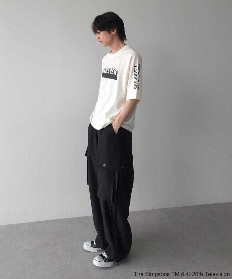 Green Parks「The SimpsonsピグメントラグランTEE」|Tシャツ・カットソー|