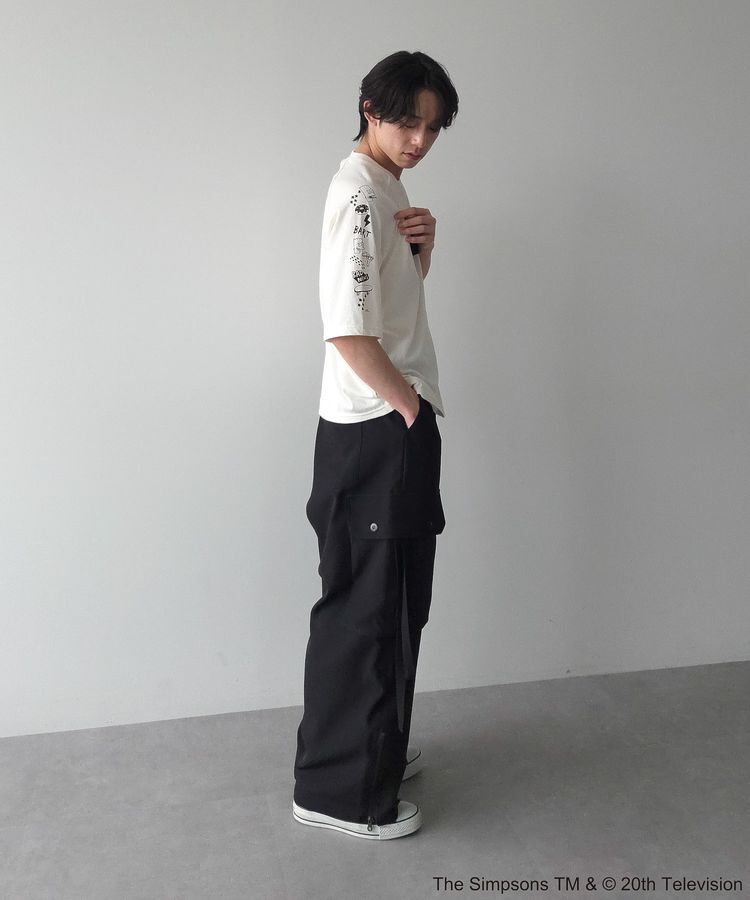 Green Parks「The SimpsonsピグメントラグランTEE」|Tシャツ・カットソー|