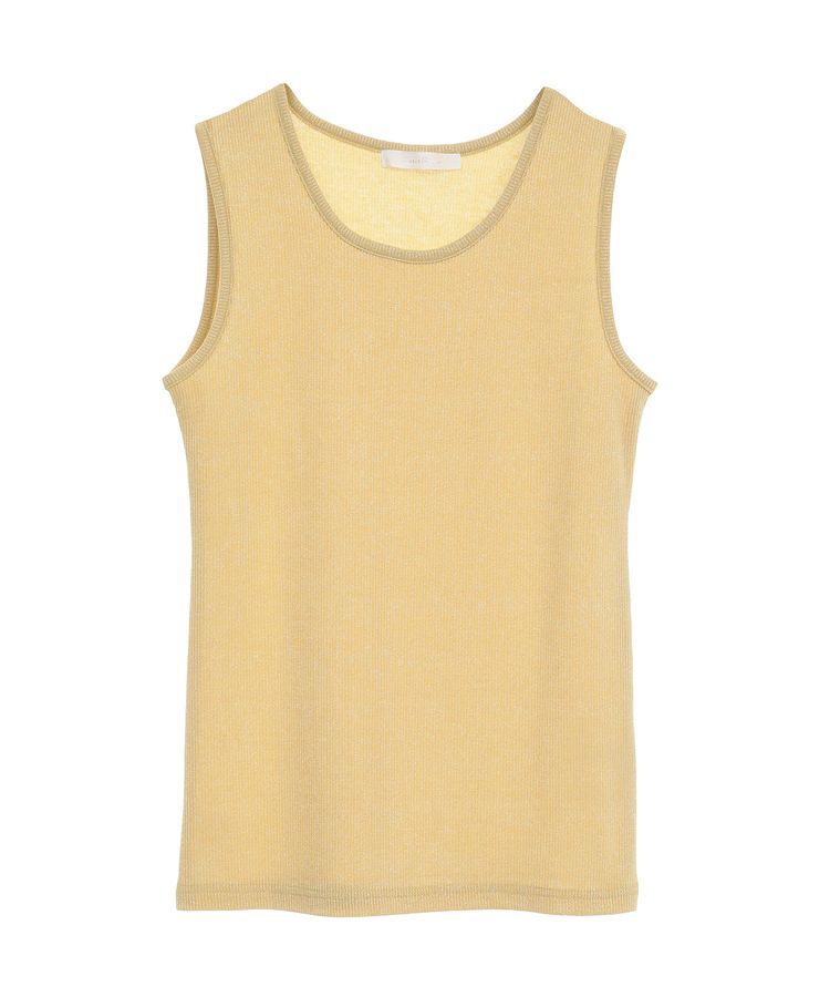 Green Parks「・Petit Fleur ラメリブタンクトップ」|インナー|