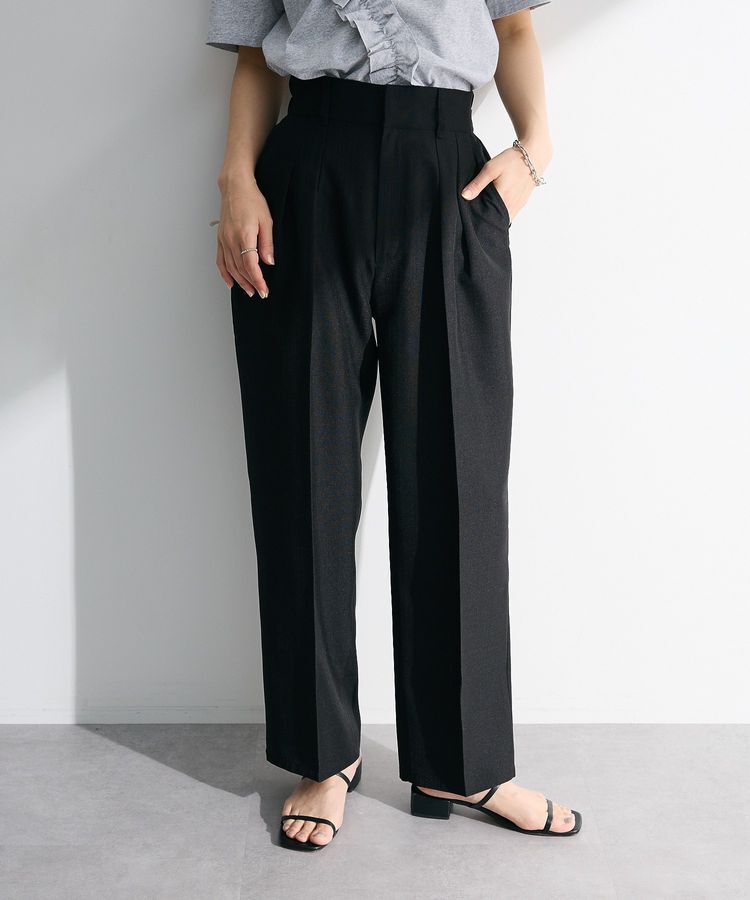 Green Parks「・ELENCARE DUE リネンライク2タックパンツ」|その他|