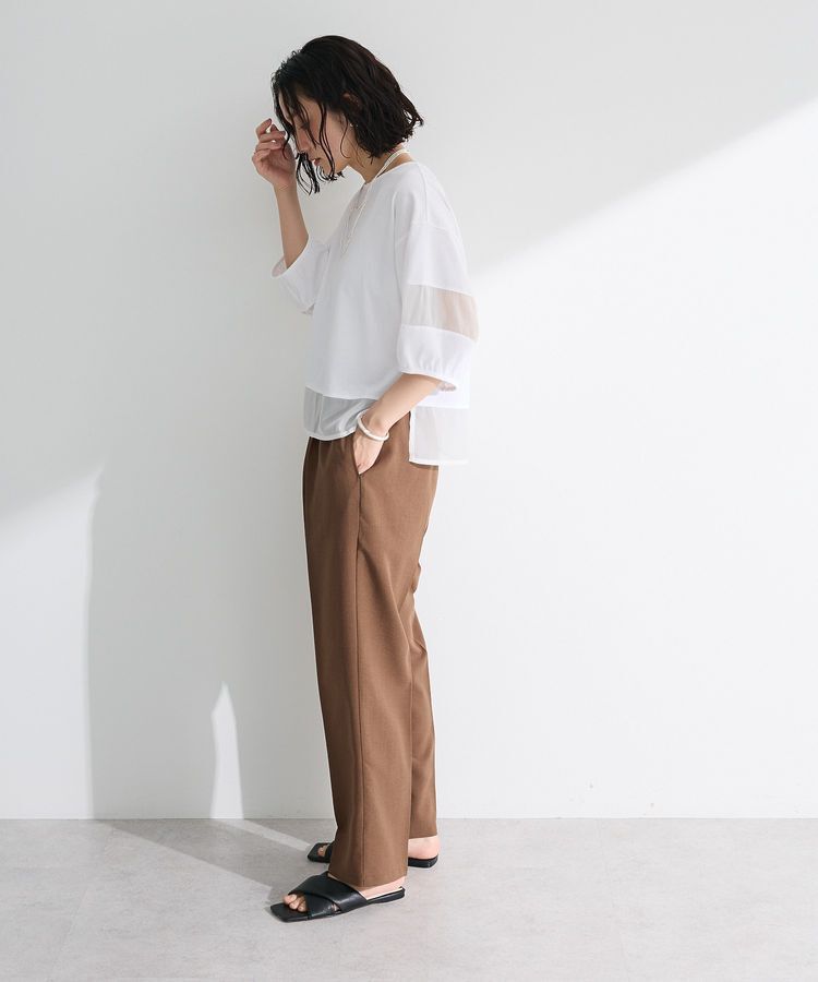 Green Parks「・ELENCARE DUE シアーキリカエプルオーバー」|Tシャツ・カットソー|