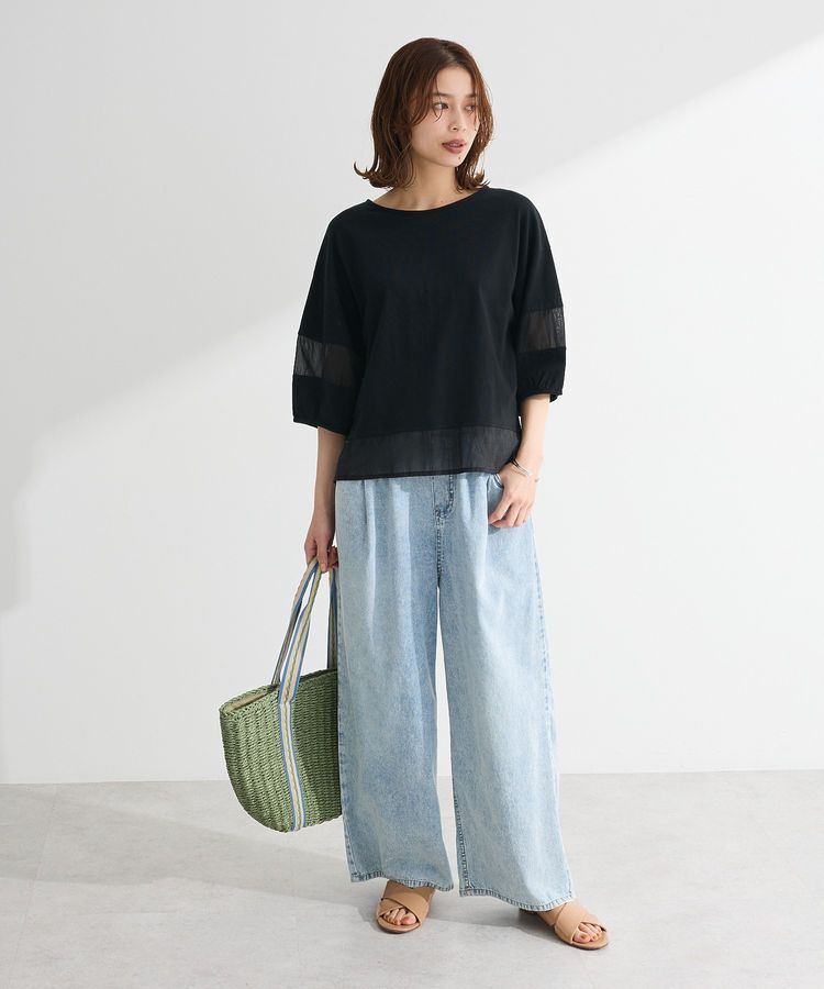 Green Parks「・ELENCARE DUE シアーキリカエプルオーバー」|Tシャツ・カットソー|