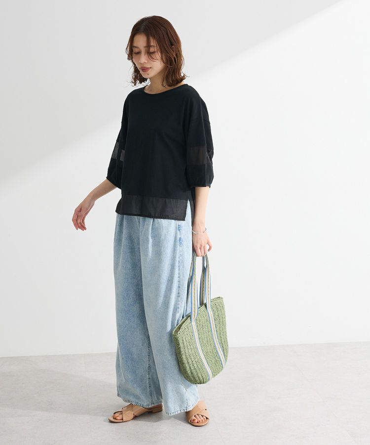 Green Parks「・ELENCARE DUE シアーキリカエプルオーバー」|Tシャツ・カットソー|