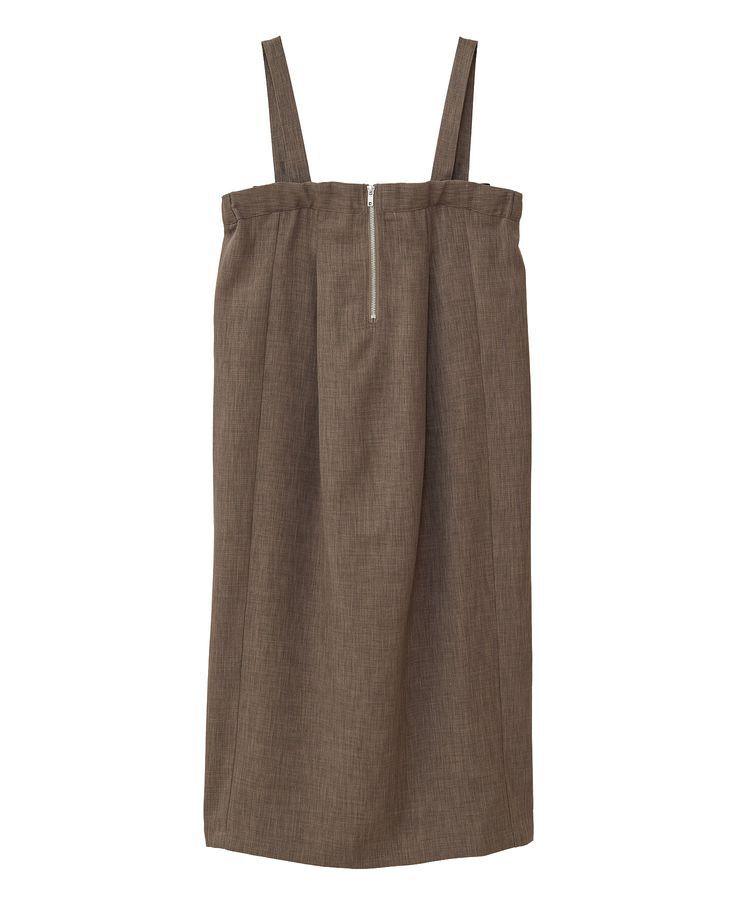 Green Parks「マルチWAYフロントzipサロペットスカート」|スカート|