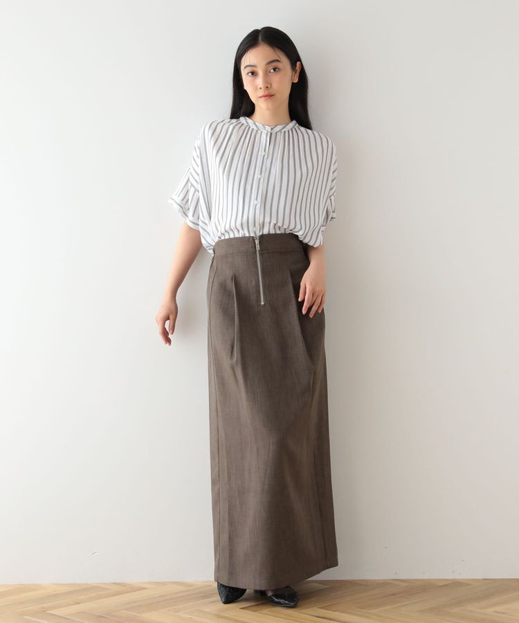Green Parks「マルチWAYフロントzipサロペットスカート」|スカート|